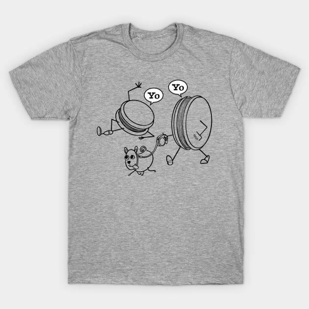 Yo-Yo Buddies Yo-Yo Fan T-Shirt by atomguy